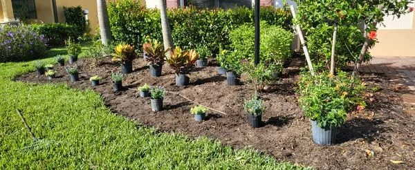 Manuel Landscaping Service Logo