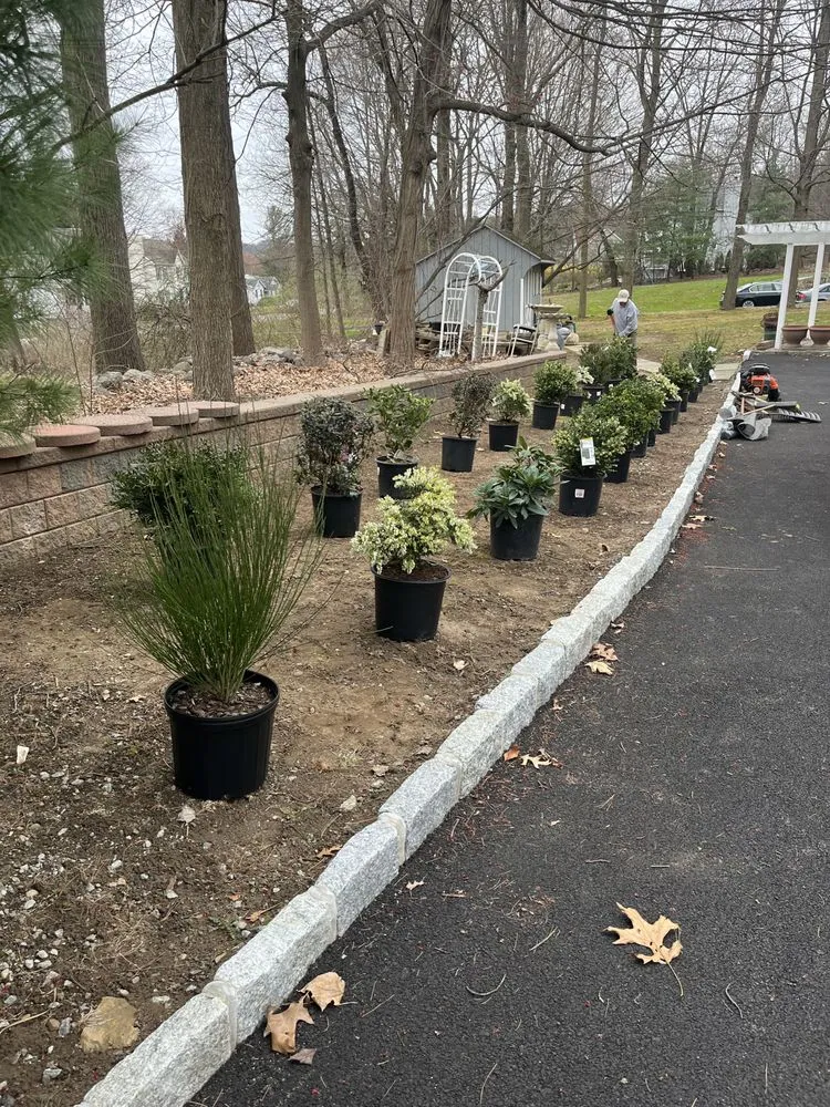 Professional landscape installation in Peekskill, NY - Manuels Fence and Construction