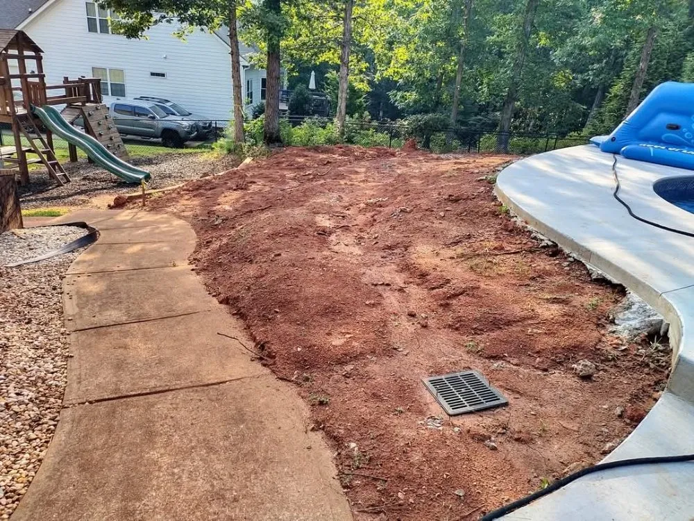 Affordable outdoor landscaping in Winder, GA by Manuel's Landscaping