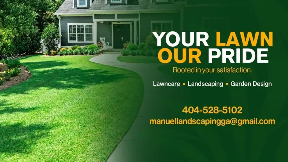 Professional garden landscaping in Newnan, GA by Manuel's Lawnscape