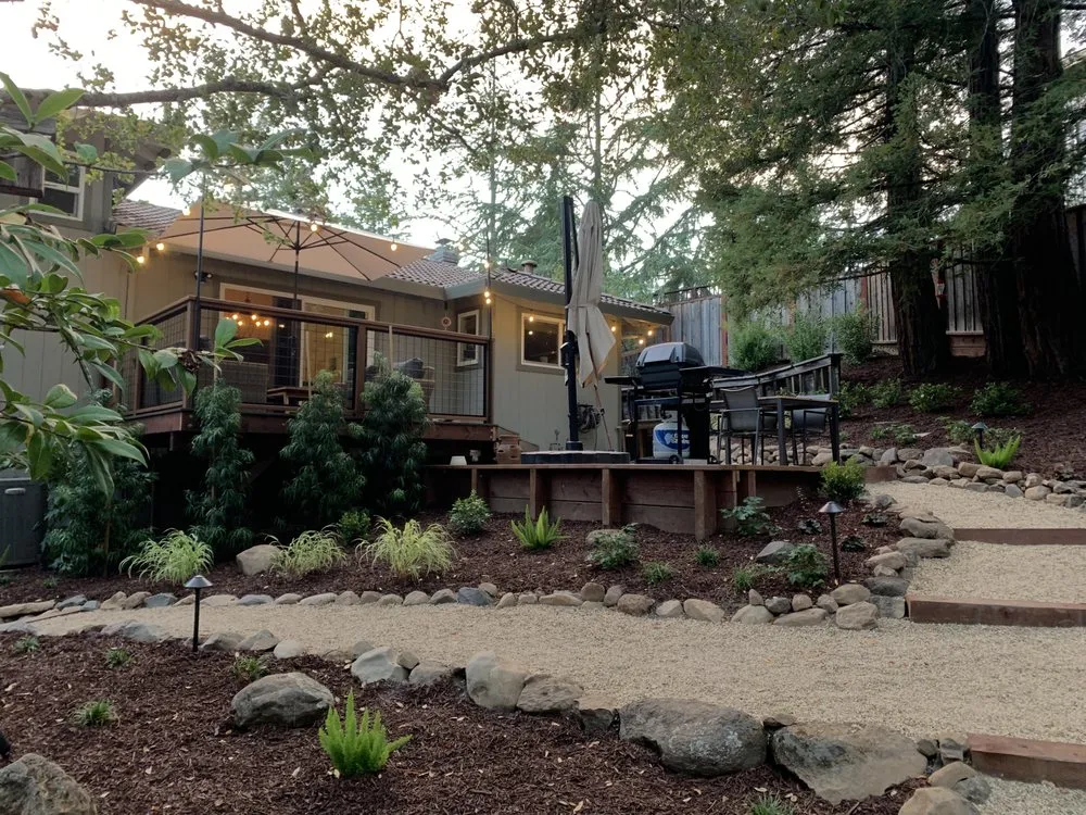 Expert garden landscaping for homes in Santa Rosa, CA by Manzanita Landscape & Construction