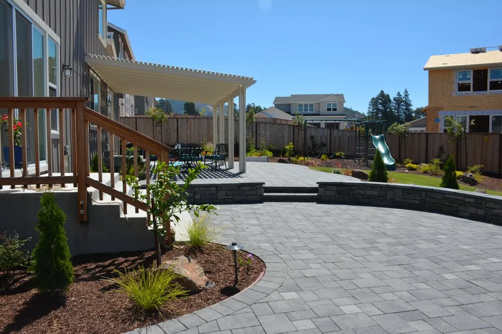 Top-rated outdoor landscaping for residential properties in Santa Rosa, CA by Manzanita Landscape & Construction