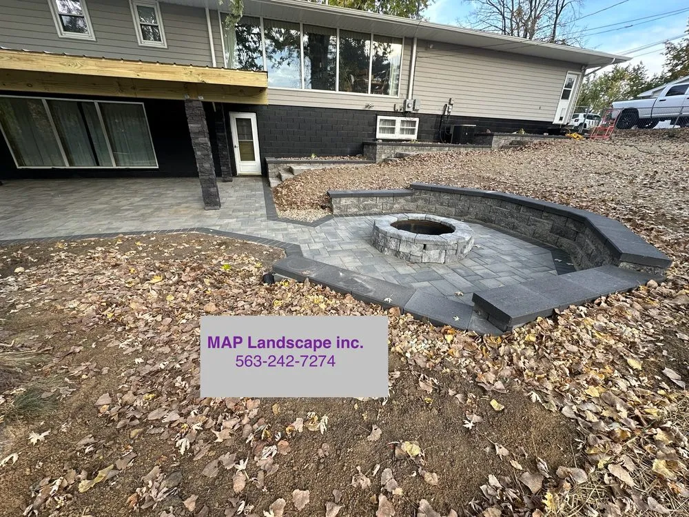 Expert yard cleanup service near you in Clinton, IA by MAP Landscape