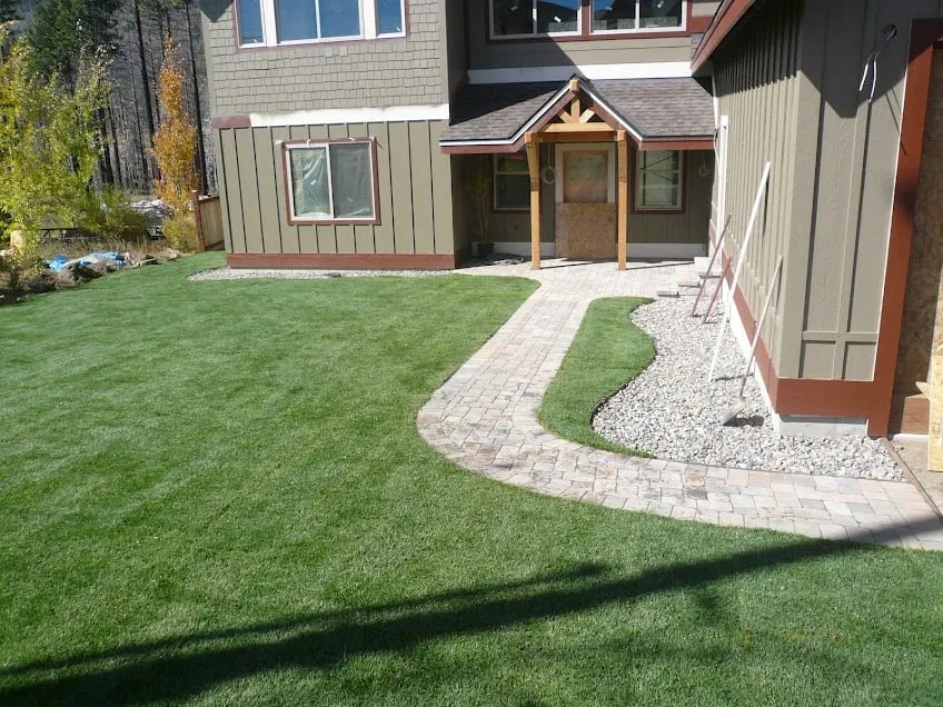 Custom residential landscaping in South Lake Tahoe, CA by Mapes Landscaping and Snow Removal