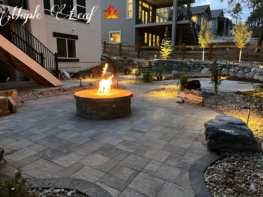 Local yard maintenance in Colorado Springs, CO by Maple Leaf Landscaping & Construction