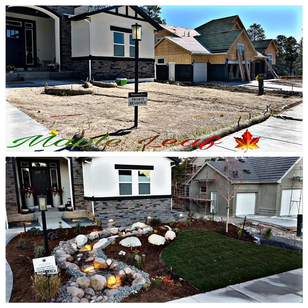Custom landscape design experts serving Colorado Springs, CO - Maple Leaf Landscaping & Construction