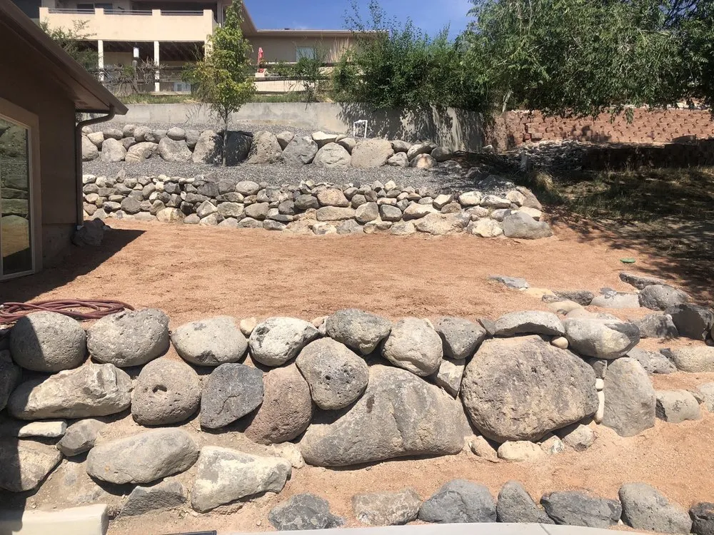 Local landscape installation in Grand Junction, CO by Maple Leaf Landscaping & Maintenance