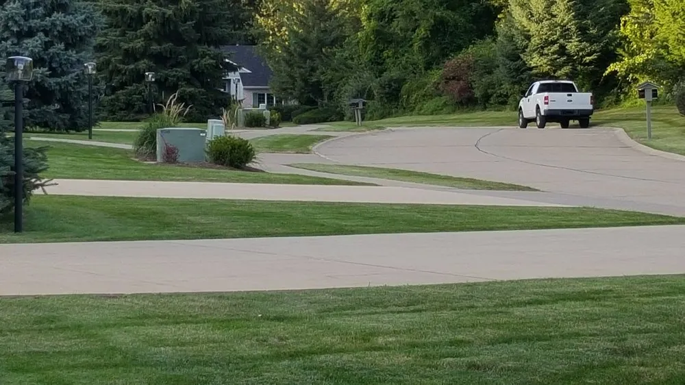 Custom garden landscaping in Geneseo, IL by Maple Leaf Lawn Solutions