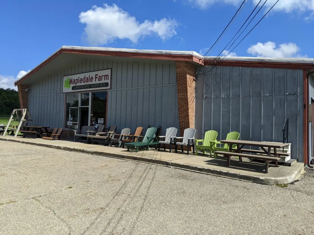 Custom outdoor landscaping near you across Chardon, OH - Mapledale Farm Landscape Supplies