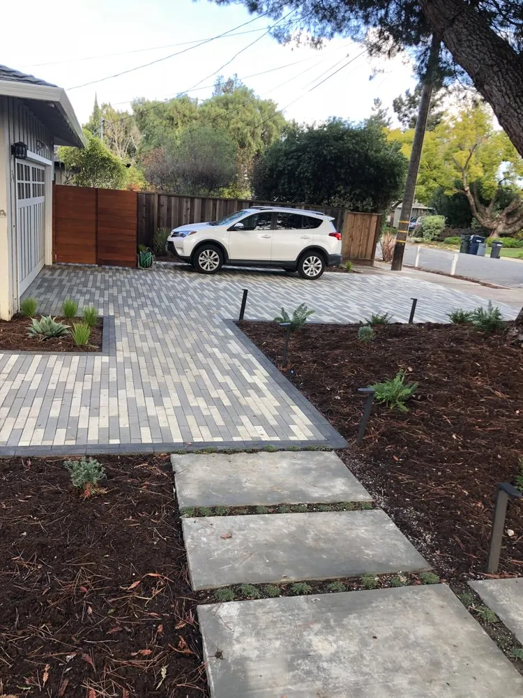 Professional outdoor landscaping with custom design across San Jose, CA - Mapletree Landscaping