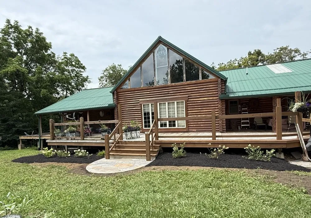 Custom landscape design in Circleville, OH by Maplewood Landscaping