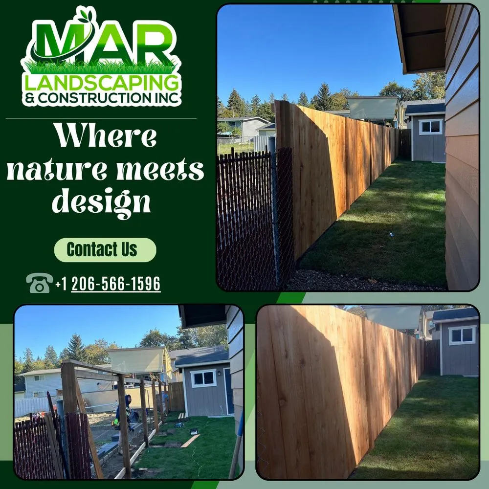 Reliable lawn care service in Kent, WA - Mar Landscaping & Construction