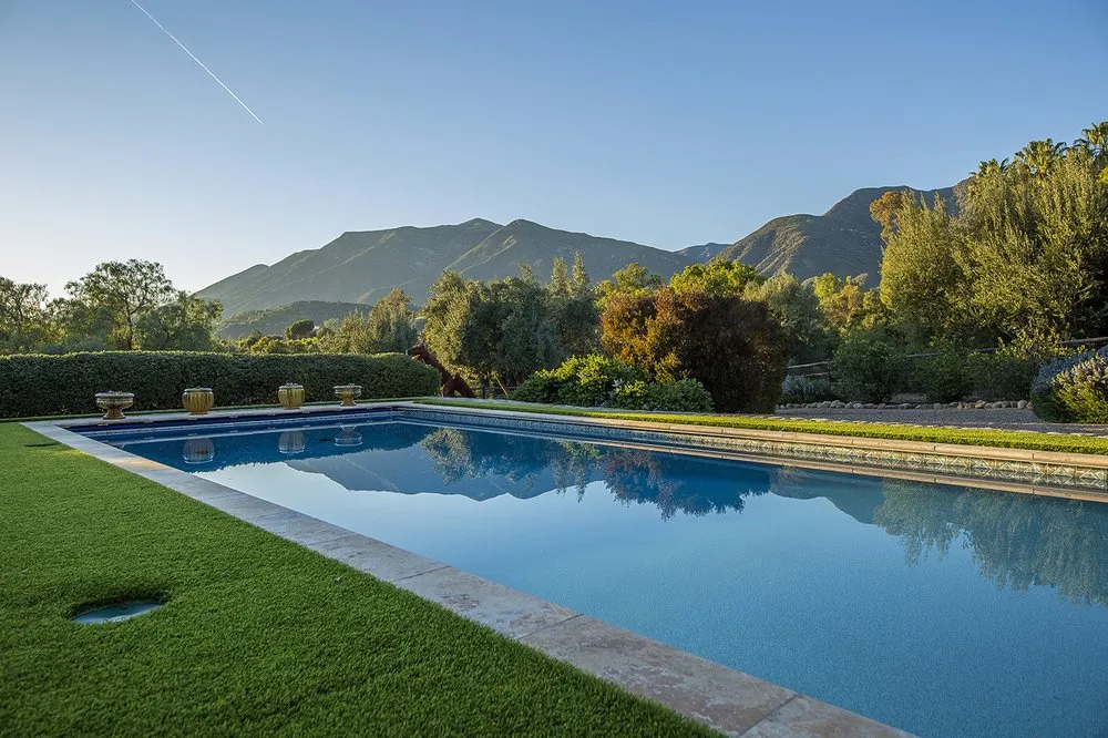 Custom landscape installation in Ojai, CA by Mar Lawn & Landscape