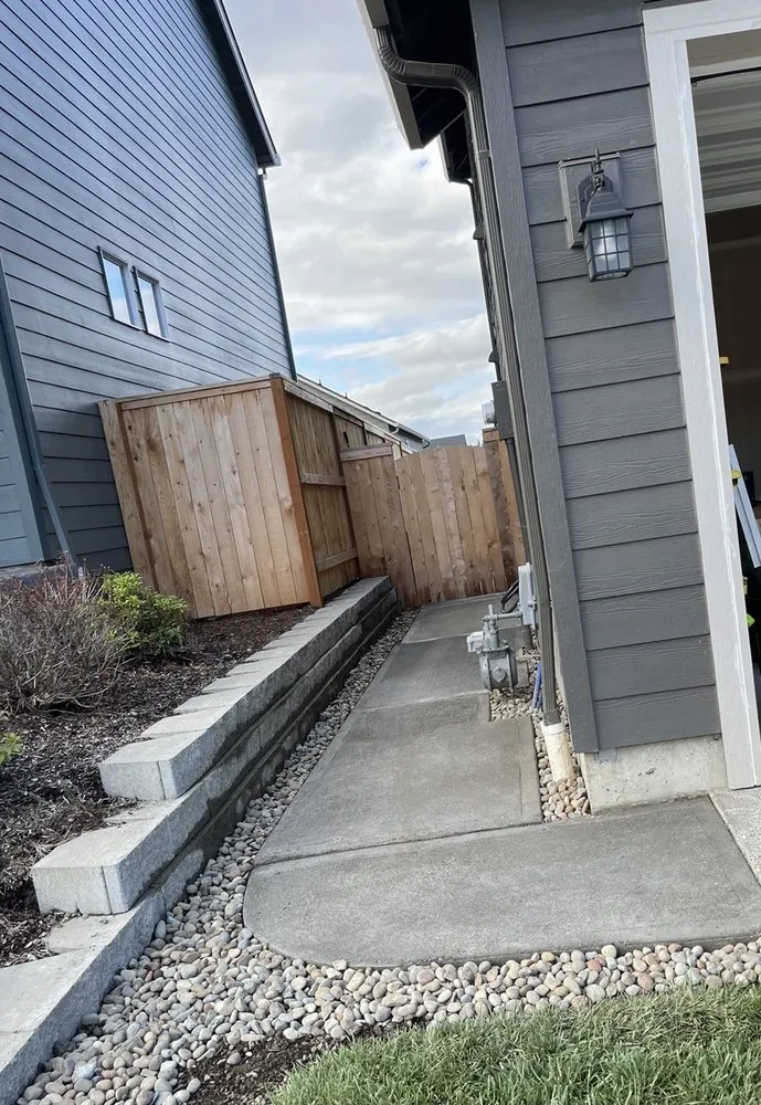 Custom outdoor landscaping for homes in Ridgefield, WA by Marak Landscape and Construction