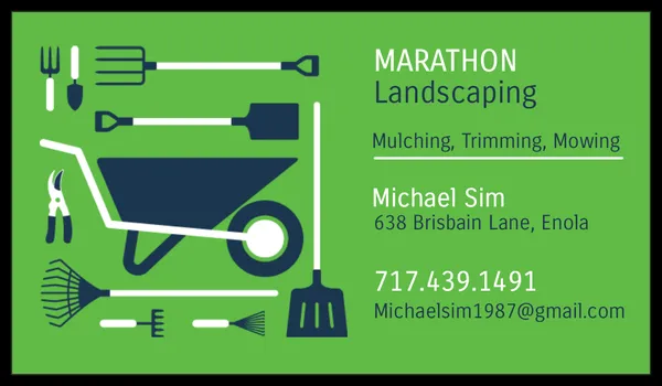 Marathon Landscape Maintenance Logo
