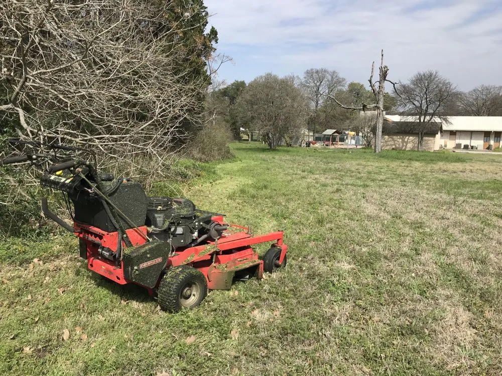 Expert yard cleanup service with custom design in Austin, TX by Marathon Lawn Care & Services