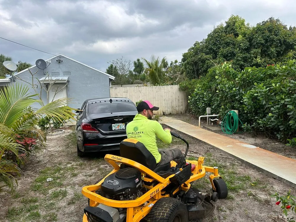 Trusted landscape installation for homes in Miramar, FL by Marcanex