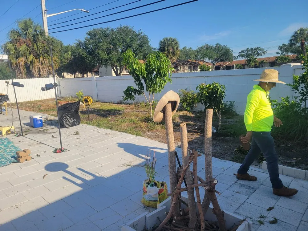 Trusted yard cleanup service for residential properties in Miramar, FL by Marcanex
