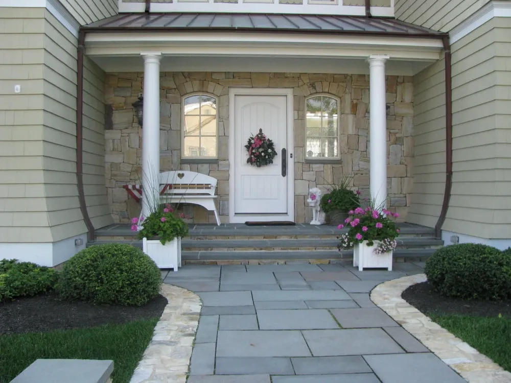 Professional outdoor landscaping in East Greenwich, RI by Marcello Lawn & Landscaping