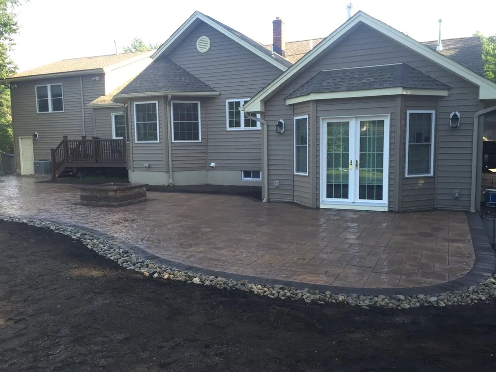 Custom landscape installation in Wayne, NJ - Marchese Landscaping