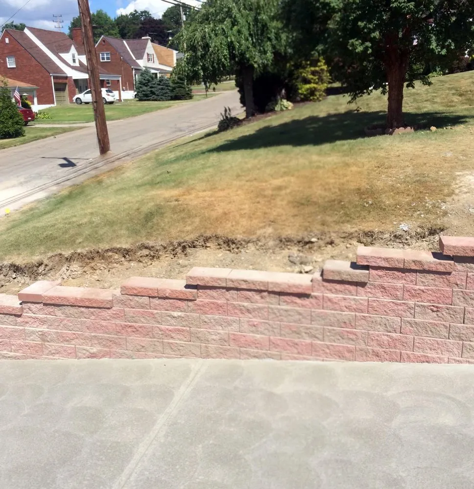 Affordable landscape installation in Wexford, PA by Marciano Contracting Services
