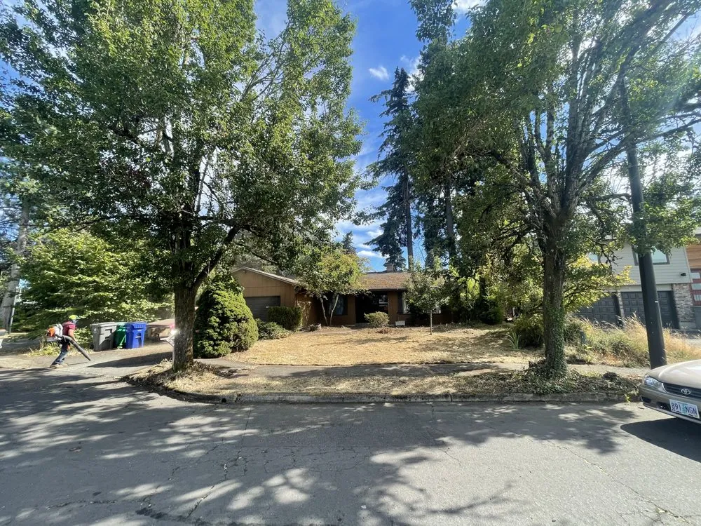 Custom landscape installation in Wood Village, OR by Marco Joaquin Landscaping