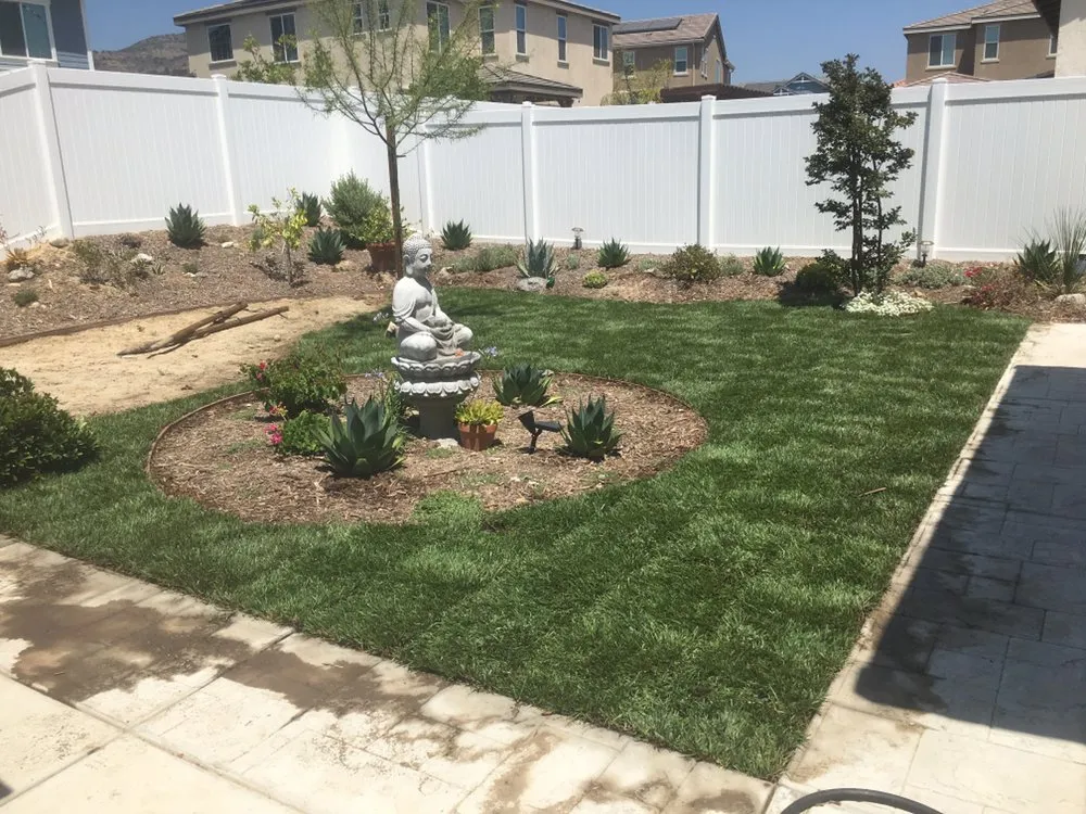 Expert garden landscaping with custom design in Los Angeles, CA by Marco Landscaping Services