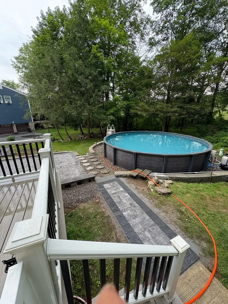 Professional yard maintenance for beautiful yards in Lake Mohegan, NY by Marcos Construction & Landscaping