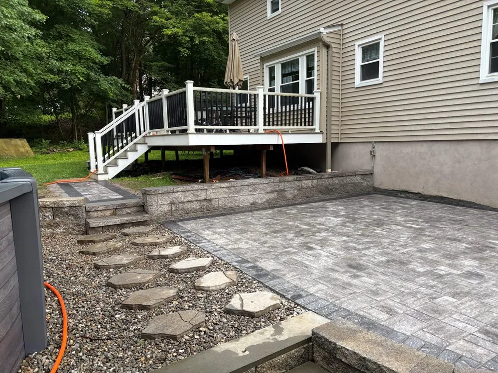 Trusted outdoor landscaping for homes in Lake Mohegan, NY by Marcos Construction & Landscaping