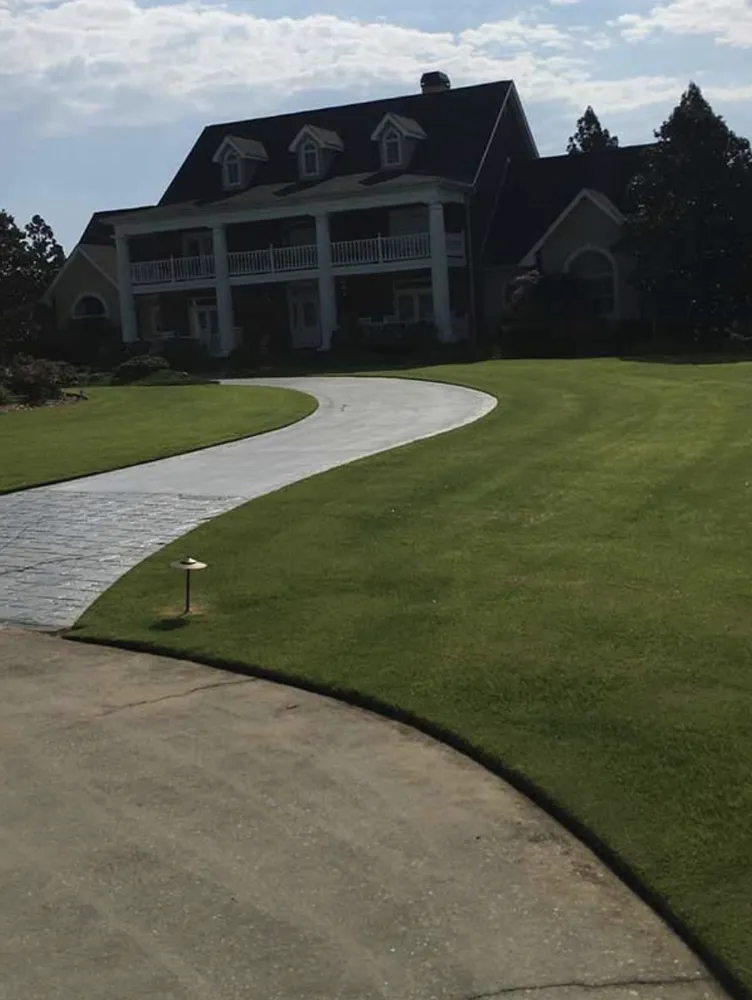 Custom landscape installation for beautiful yards across Newnan, GA - Marcos Landscaping Services