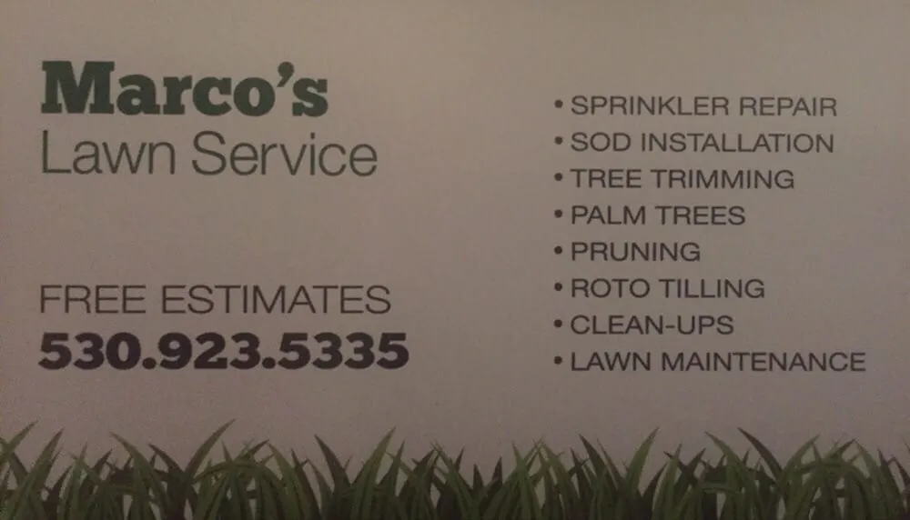 Reliable yard maintenance in Marysville, CA - Marco's Lawn Service