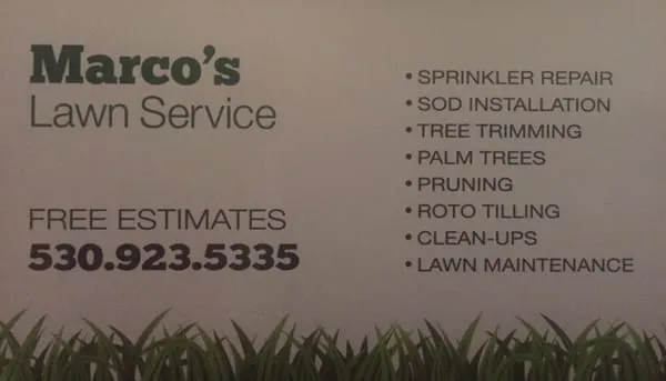 Marco's Lawn Service