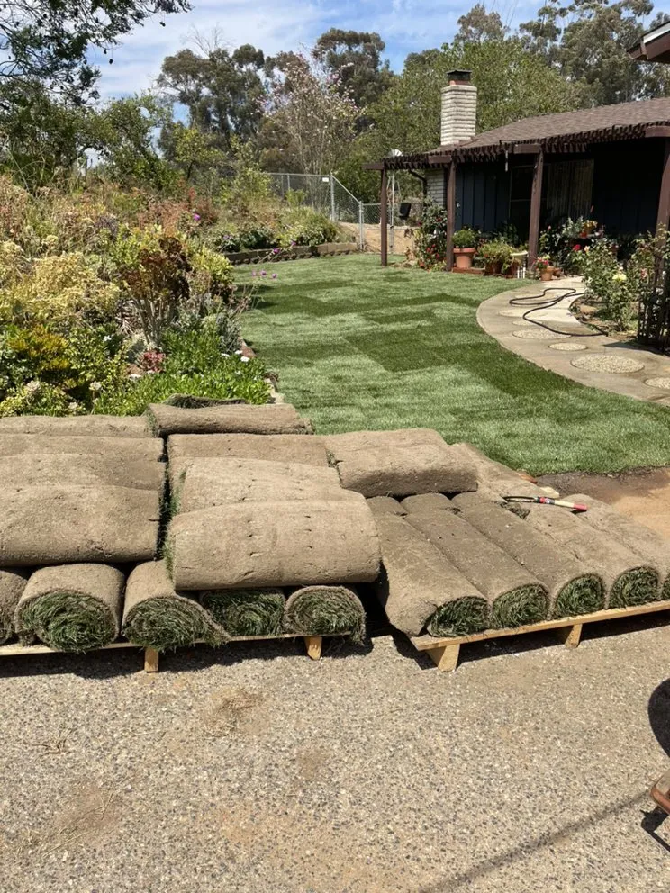 Local lawn mowing service experts serving Fallbrook, CA - Marcos Santos Landscaping & Gardening Service