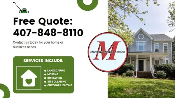 Marcum's Outdoor Services Logo