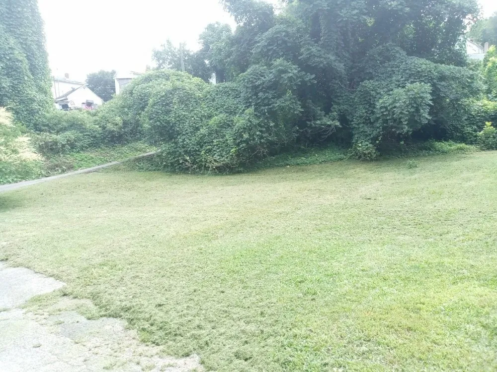 Custom garden landscaping with custom design in Lynchburg, VA by Marcus Cashwell Lawncare