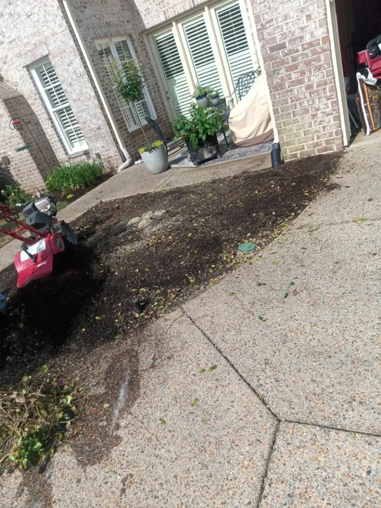 Custom landscaping services in Mason, TN by Mardreques Payton