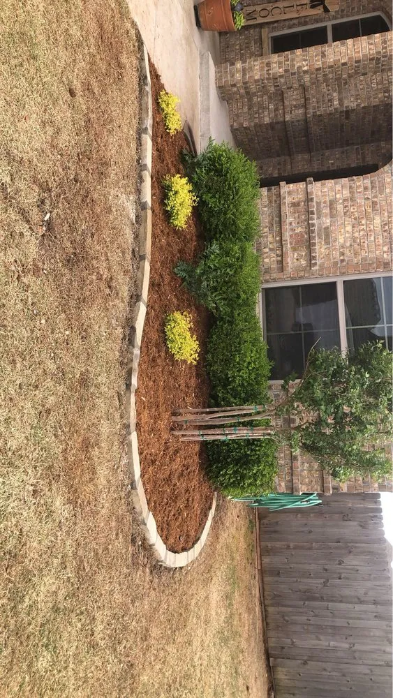 Trusted lawn care service with custom design in Oklahoma City, OK by Mares Landscape & Lawn Care