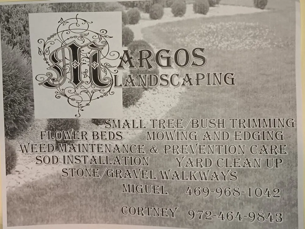 Local yard maintenance experts serving Farmers Branch, TX - Margos Landscaping