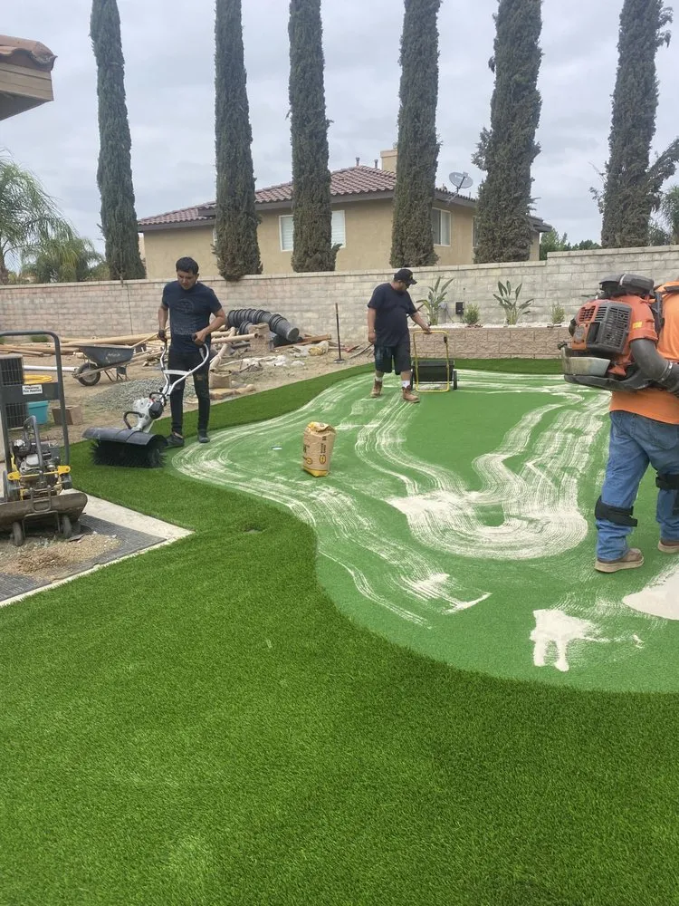 Expert outdoor landscaping in Moreno Valley, CA by Mariano's Landscape