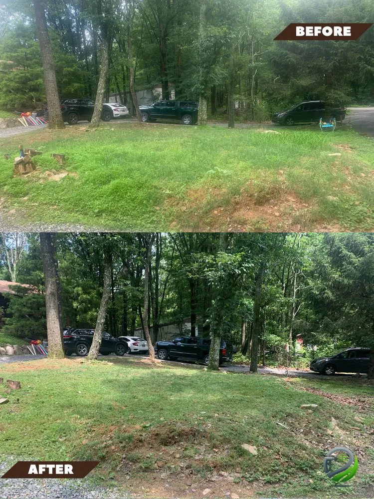 Affordable landscaping services with custom design across Effort, PA - Marian's Grass Cutting Services