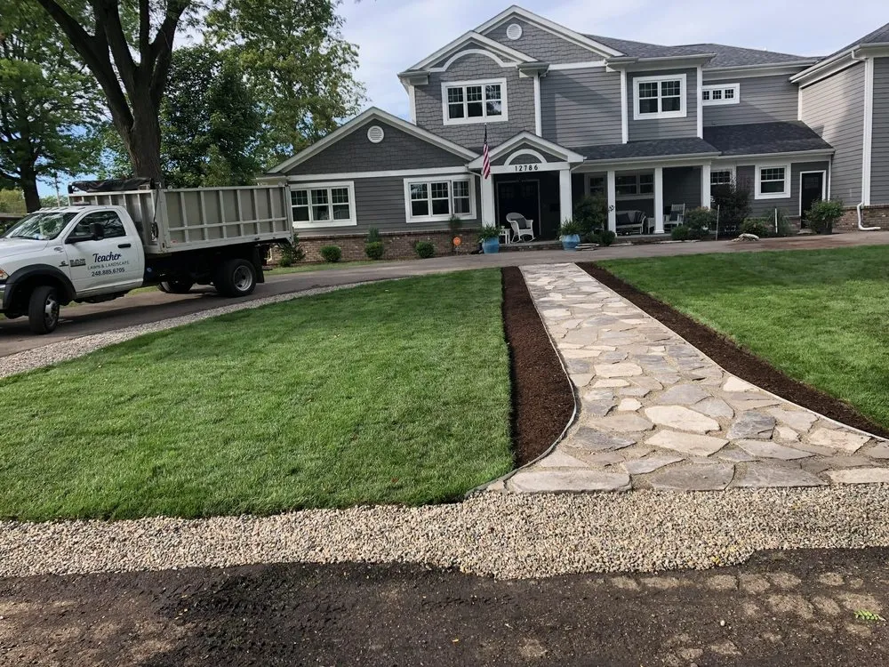 Reliable residential landscaping near you in Southfield, MI by Marigold Hardscape and Design