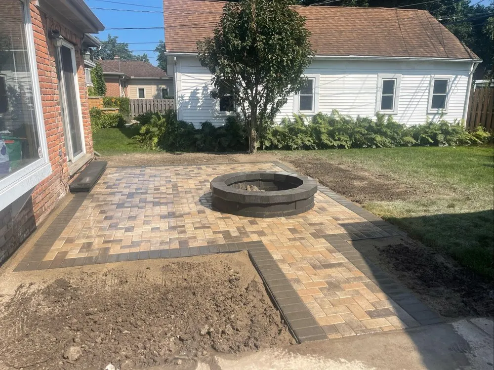 Affordable garden landscaping in Southfield, MI by Marigold Hardscape and Design