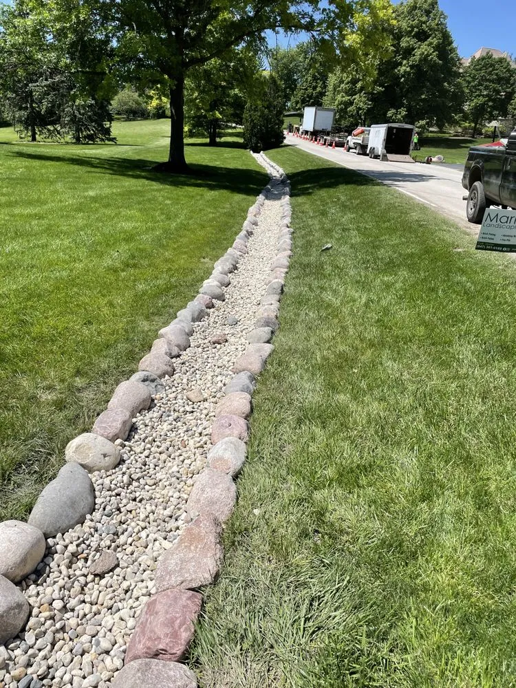 Local outdoor landscaping in Carpentersville, IL by Marin Landscaping