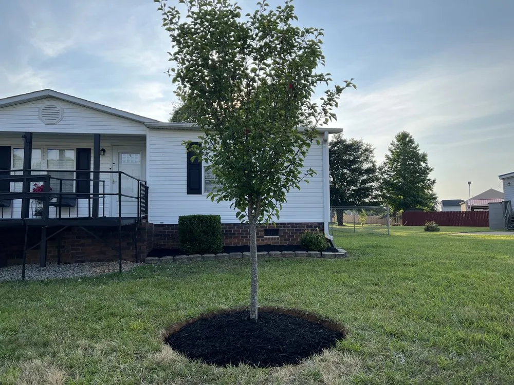 Expert garden landscaping in Salisbury, NC by Marina Lawn Care