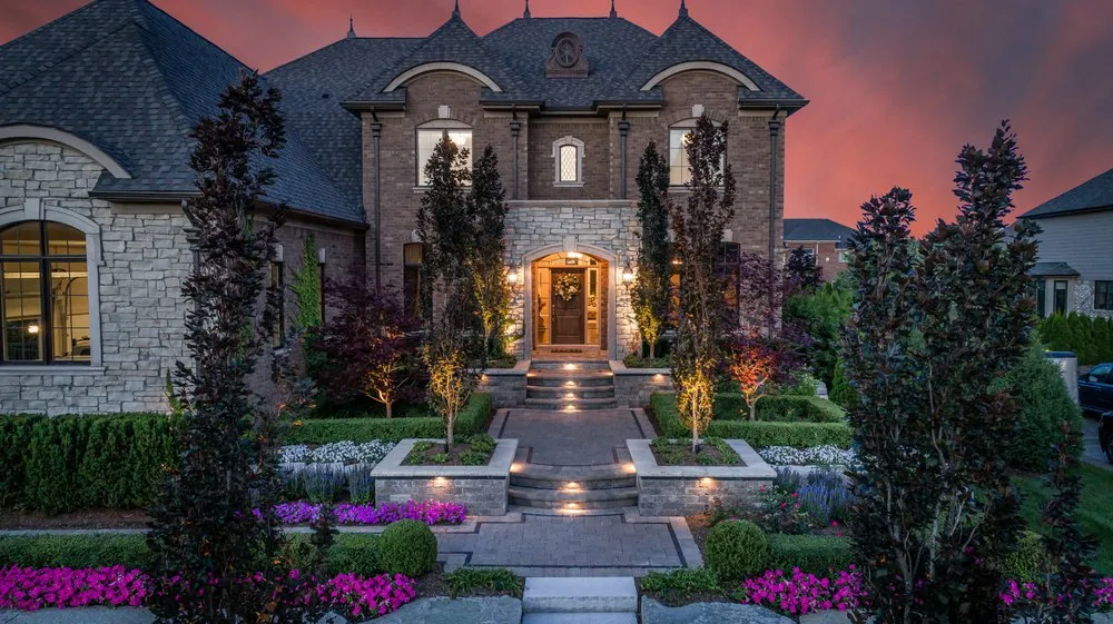 Reliable landscape design for homes in Washington, MI by Marino's Landscape