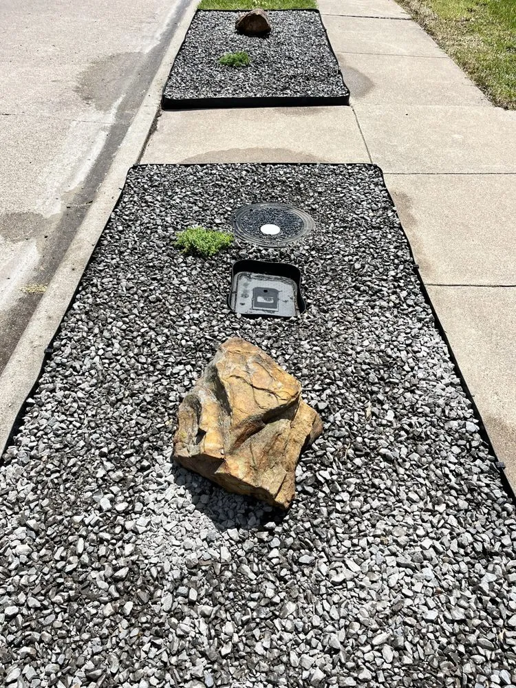 Professional lawn care service for residential properties in Dallas, TX by Marin's