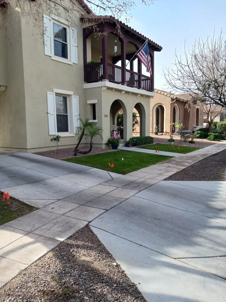 Professional garden landscaping in Surprise, AZ by Mario blessed lawn service