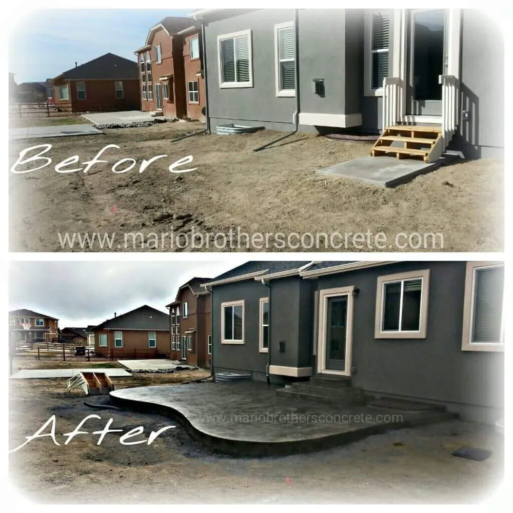 Local outdoor landscaping experts serving Fountain, CO - Mario Brothers Concrete