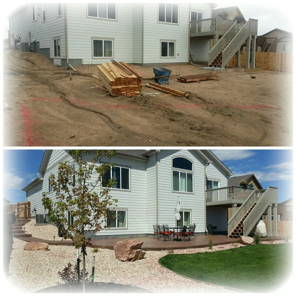 Trusted residential landscaping in Fountain, CO - Mario Brothers Concrete