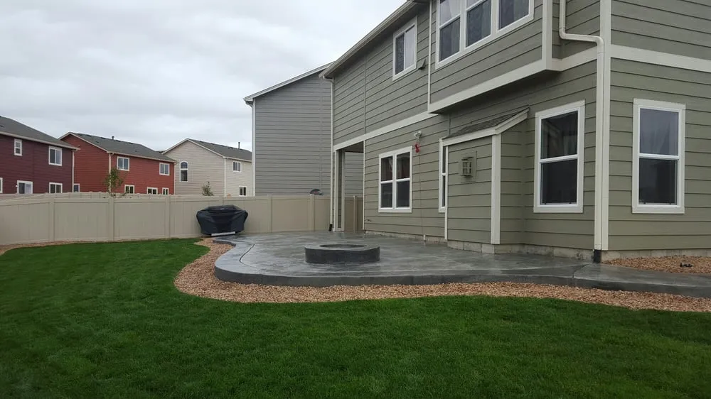 Custom lawn mowing service for homes in Fountain, CO by Mario Brothers Concrete